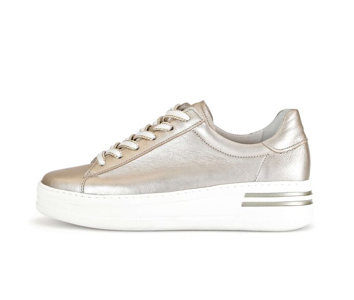 Lage sneaker goud #0