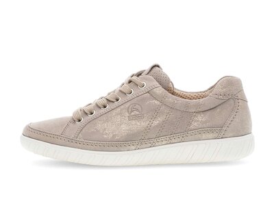 Sneakers basse beige