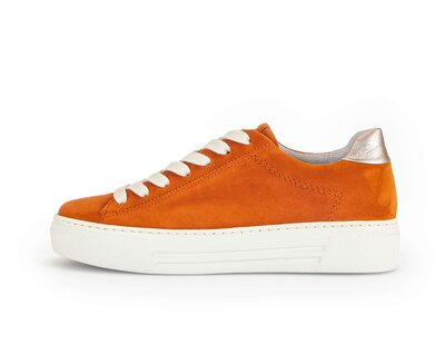 Sneakers basse arancione