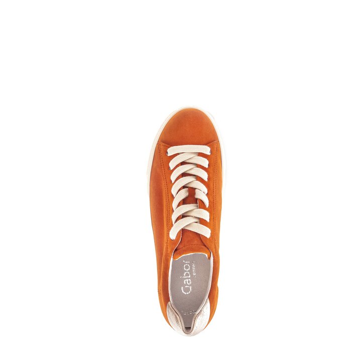 Sneaker low orange #5