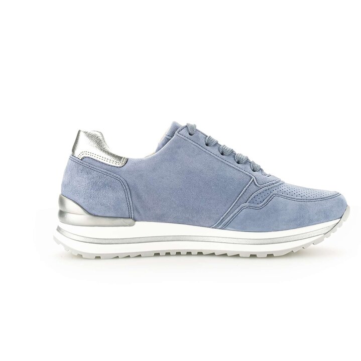 Lage sneaker blauw #1
