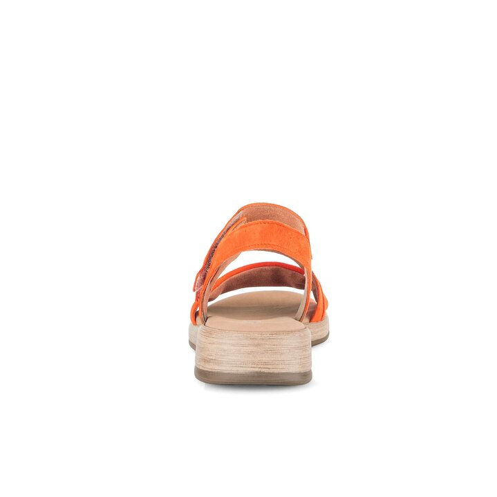Riemchensandale orange #3
