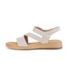 Riemchensandale beige