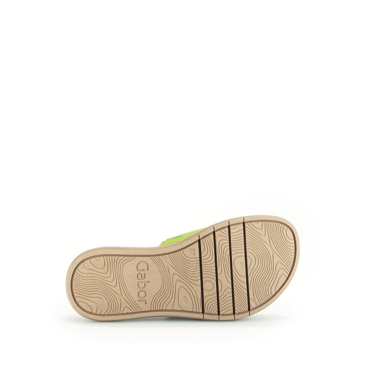 Pantoletter grön #4