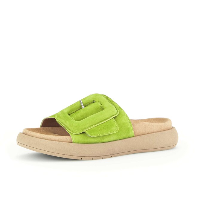 Pantoletter grön #2