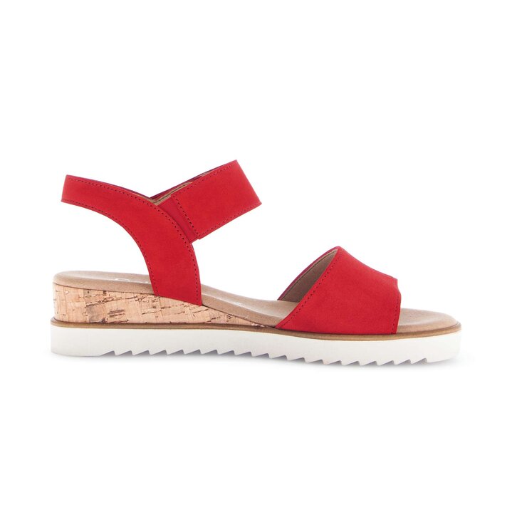 Riemchensandale rot #1