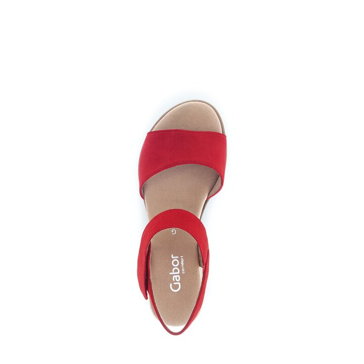 Riemchensandale rot #5