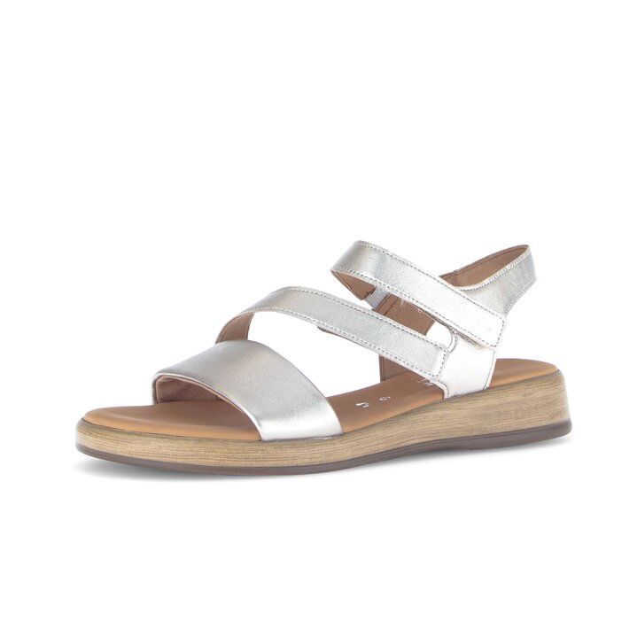 Riemchensandale gold #2