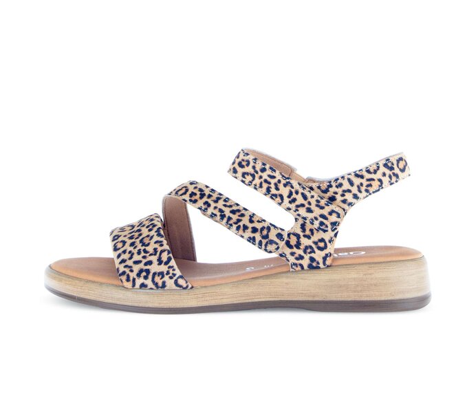 Riemchensandale beige #0