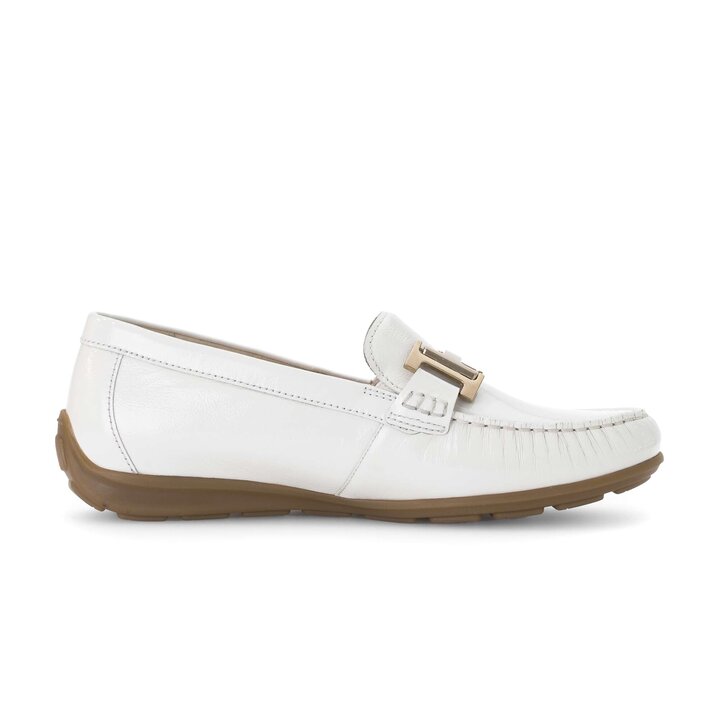 Mocassin blanc #1