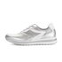 Sneaker low silber