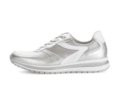 Sneakers basse argento