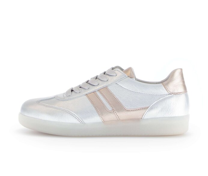 Lage sneaker zilver #0