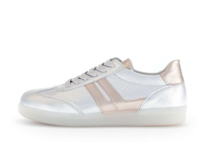 Sneakers basse argento