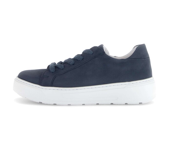 Lage sneaker blauw #0