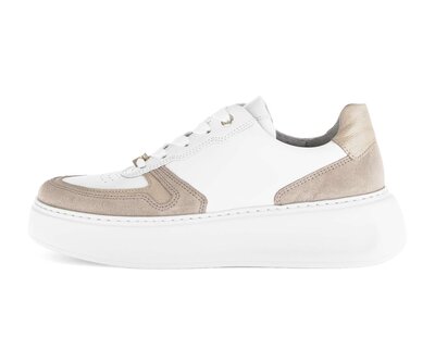 Low sneaker beige