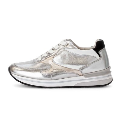 Sneaker low silber