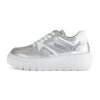 Sneaker low silber