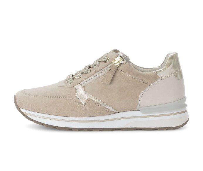 Lage sneaker beige #0