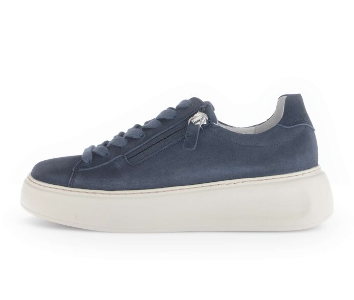 Lage sneaker blauw #0