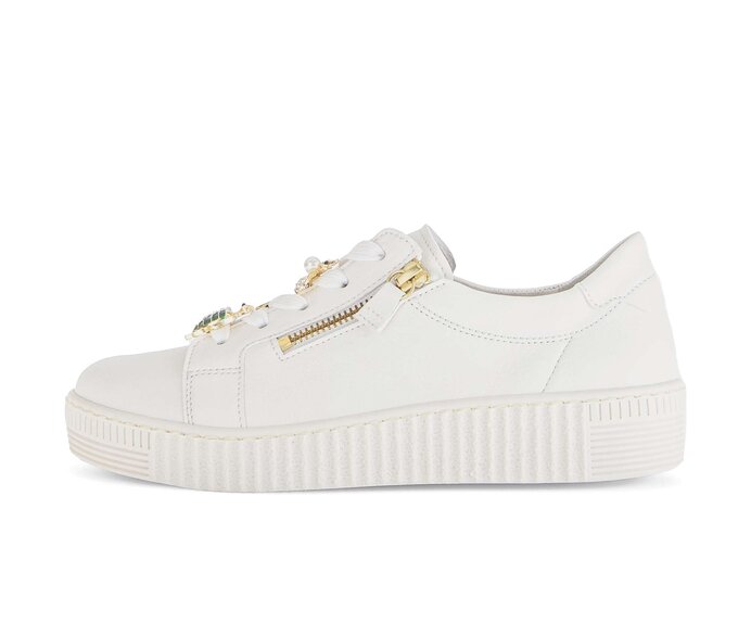 Sneaker low creme #0