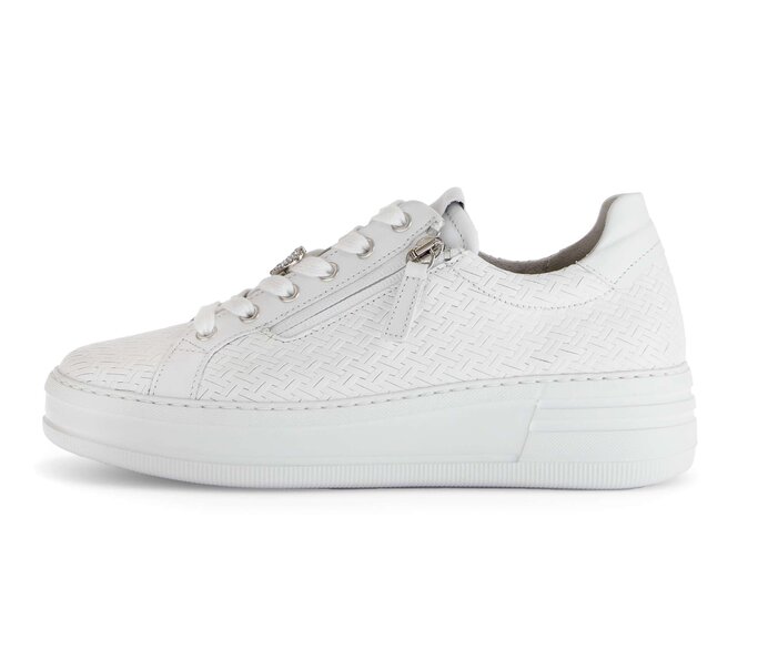 Lage sneaker wit #0