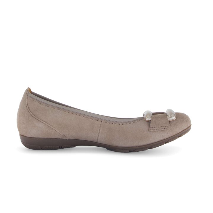 Sportliche Ballerina braun #1