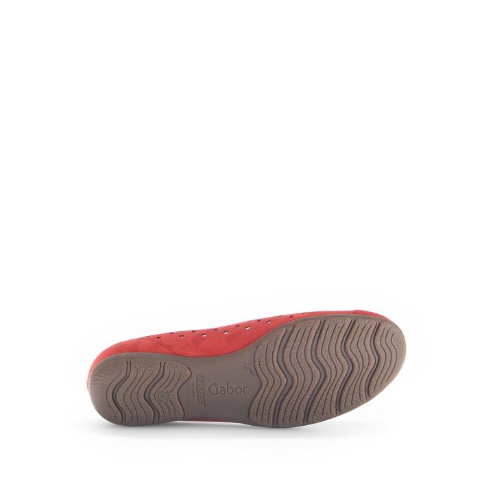 Sportliche Ballerina rot #4