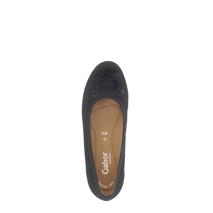 Sportliche Ballerina schwarz #5