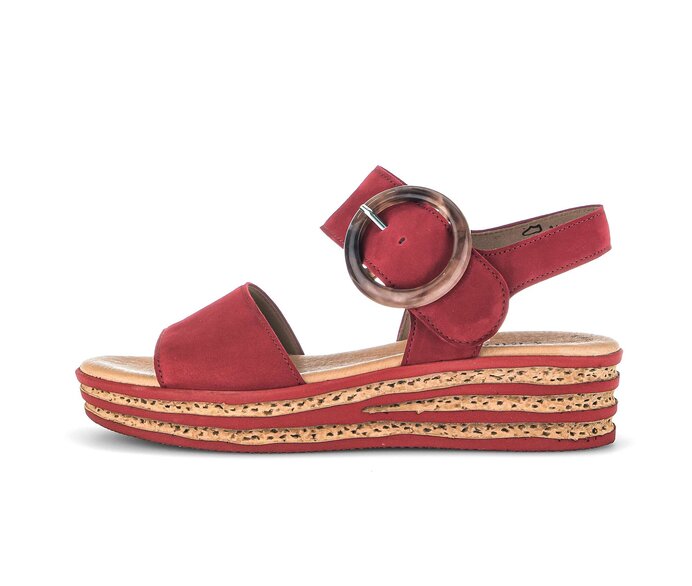 Sandale plateforme rouge new arrivals