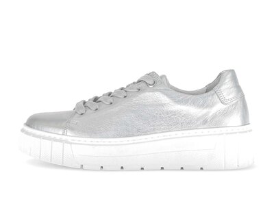 Sneakers basse argento
