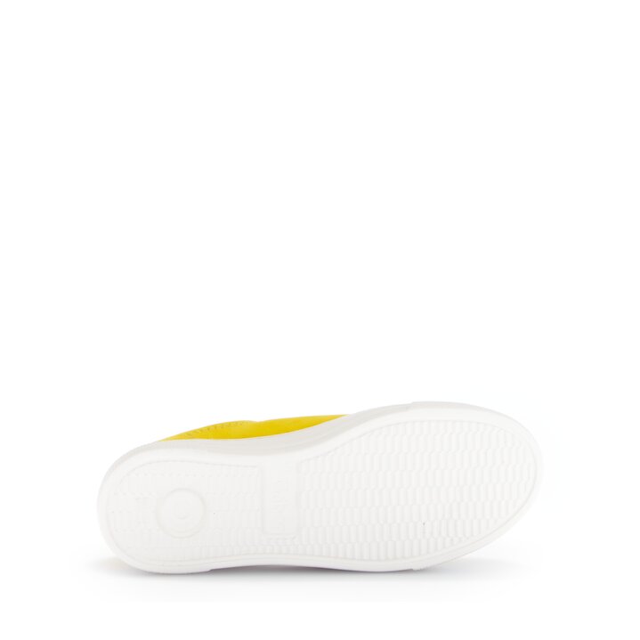 Basket basse jaune #4