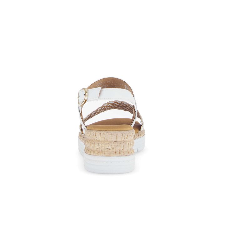 Riemchensandale weiß #3