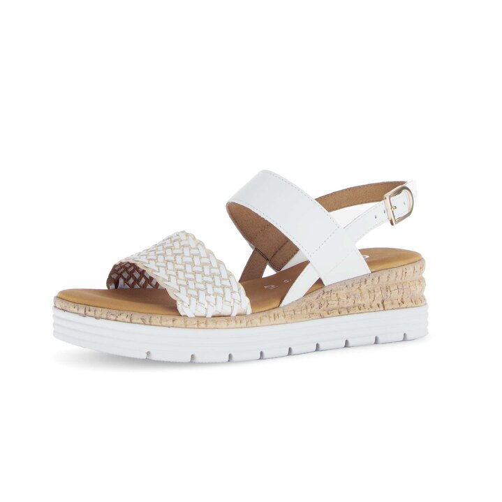 Riemchensandale weiß #2