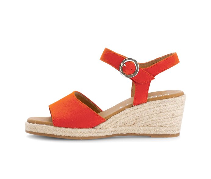 Keilsandalette orange #0