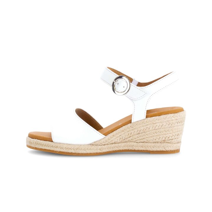 Keilsandalette weiß #0