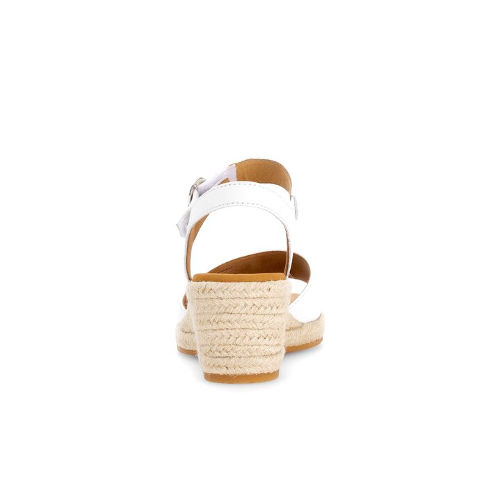 Keilsandalette weiß #3