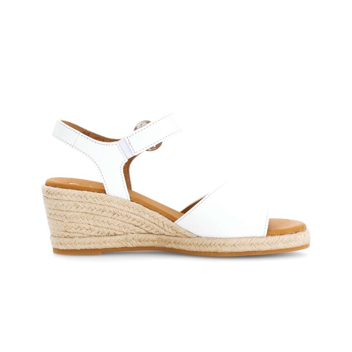 Keilsandalette weiß #1