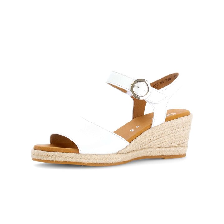 Keilsandalette weiß #2