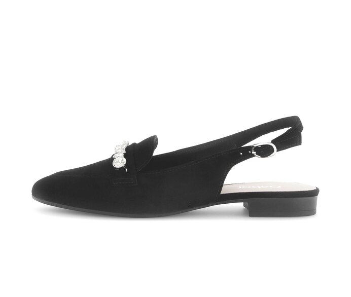 Slingpumps svart #0