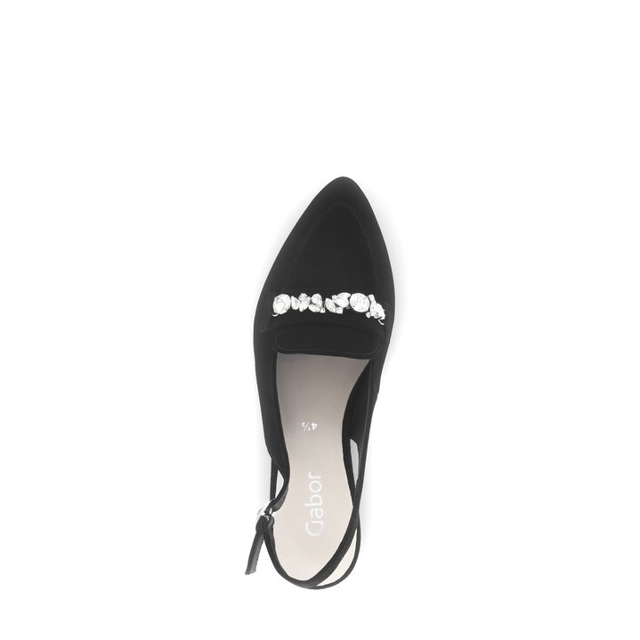 Slingpumps schwarz #5