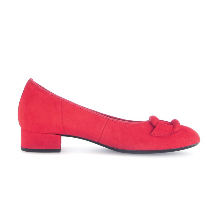 Elegante pumps rood #1