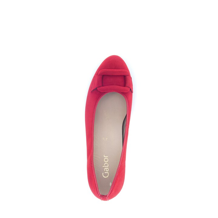 Elegante pumps rood #5