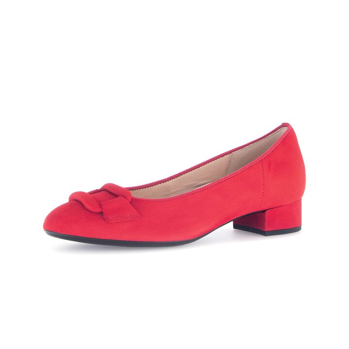 Elegante pumps rood #2
