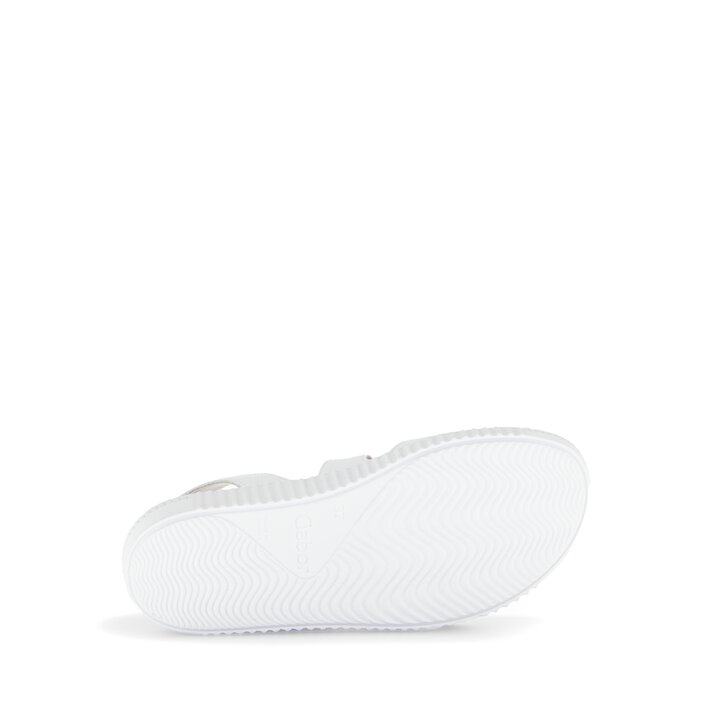 Plateau Sandale weiß #4