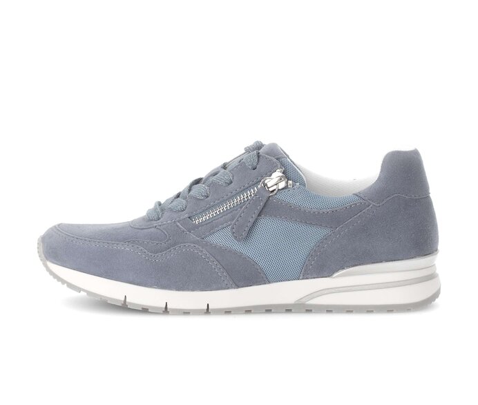 Lage sneaker blauw #0