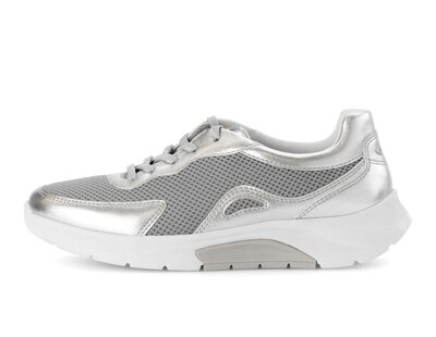 Sneakers basse argento