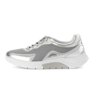 Sneaker low silber
