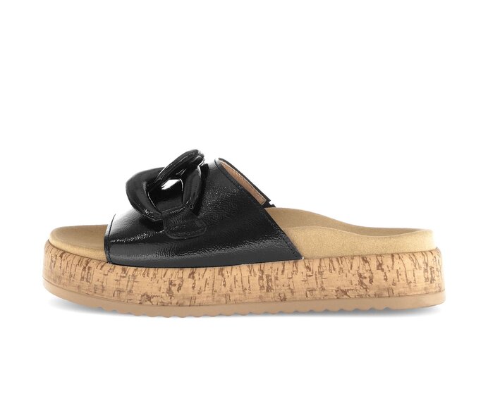 Slipper zwart #0