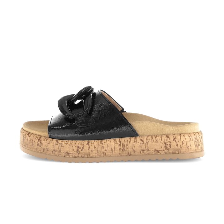 Pantolette schwarz #0